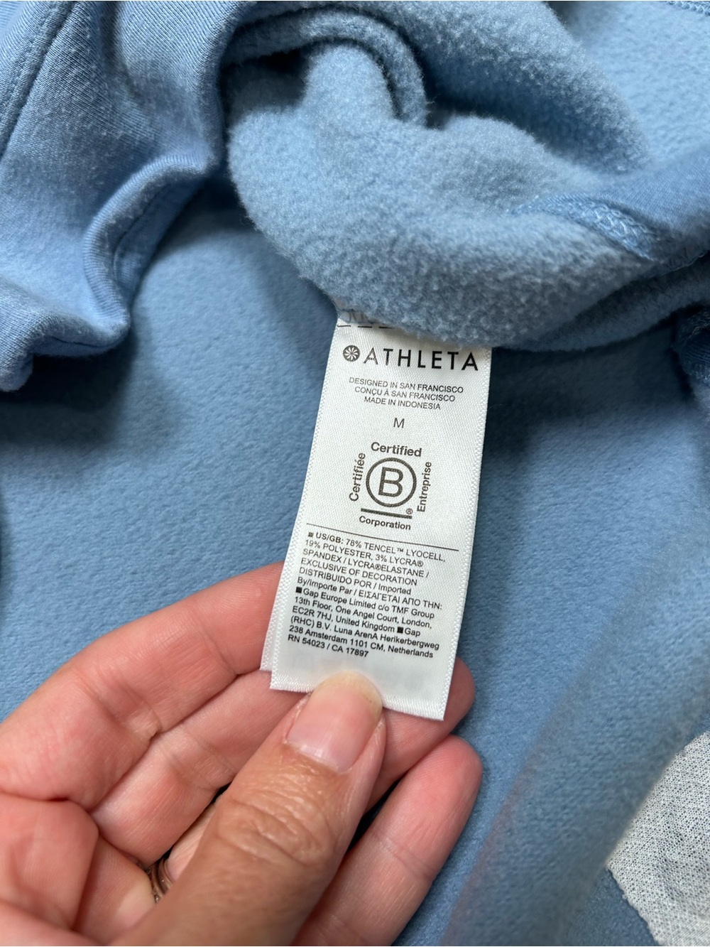 Athleta bundle of Mindset and coaster luxe sweatshirts size medium long sleeve - Picture 13 of 13